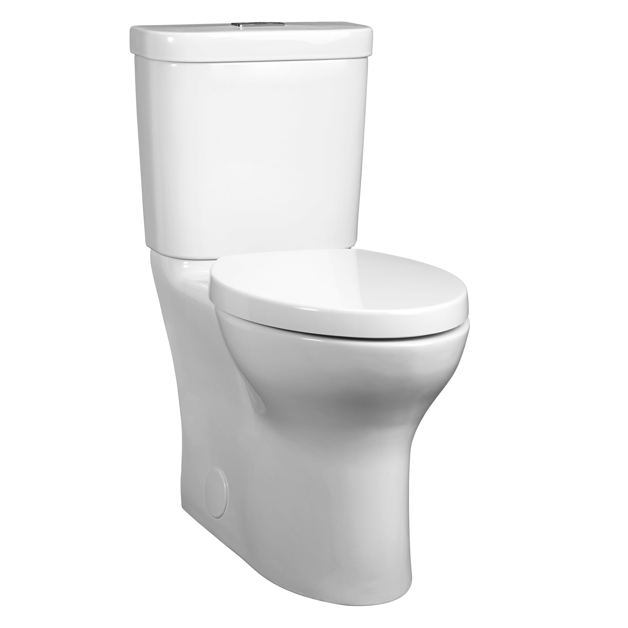 Equility® Two-Piece Dual Flush Chair-Height Elongated Toilet with Seat